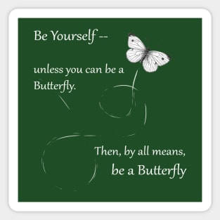 Lispe Be A Butterfly Sticker